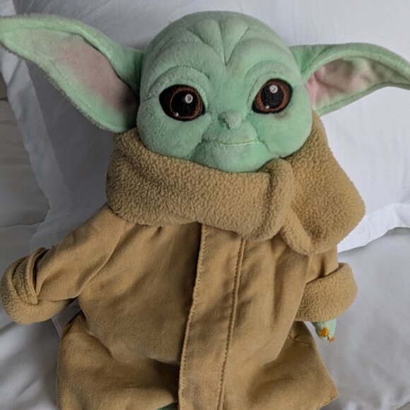 Star Wars Other - Grogu “The Child” Plush Doll in Tan Robe (Star Wars)